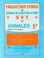 Annales SVT 5e