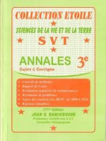 Annales SVT 3è