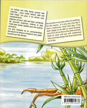 La tortue sur le dos